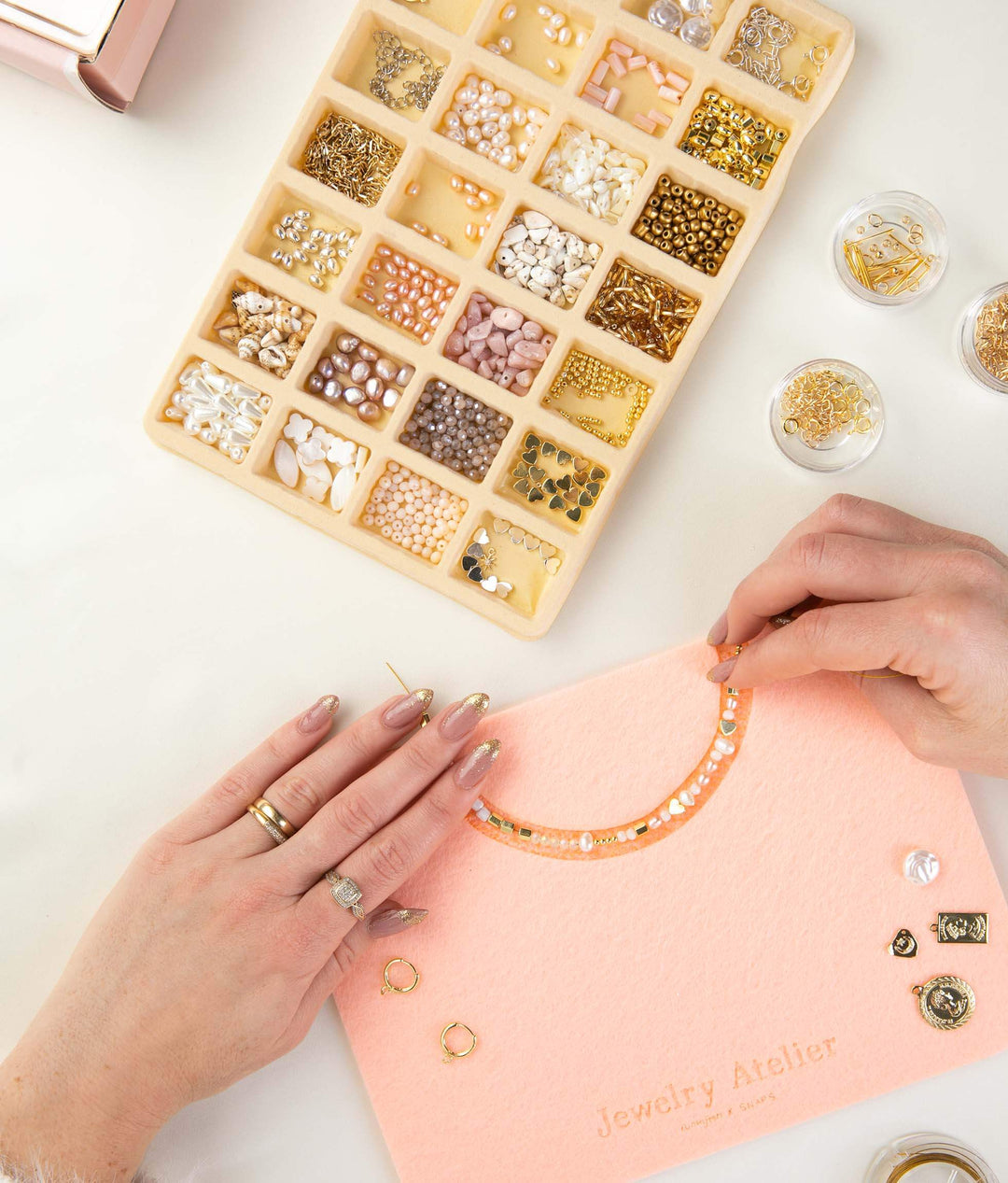 DIY Jewelry Making Kit Rome Nights Gold Plated Jewelry Kit FunkyFish
