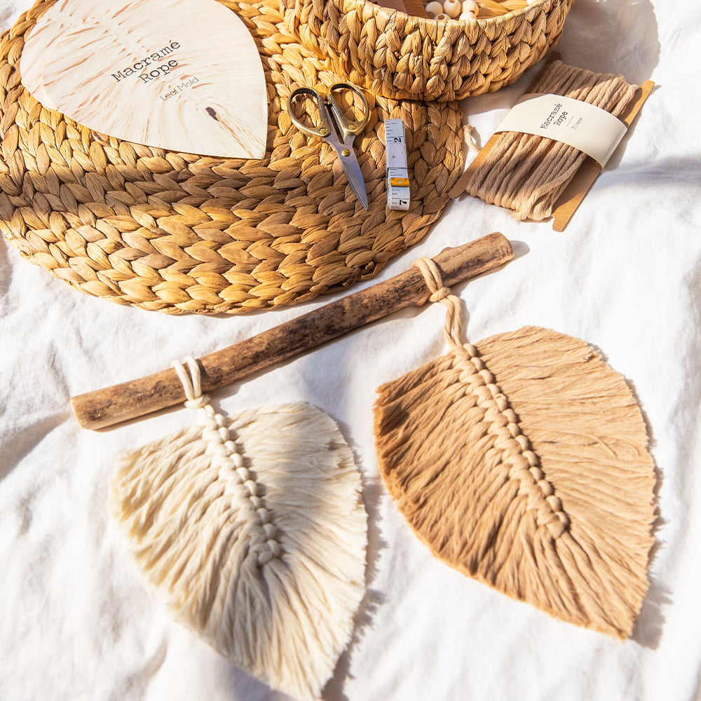 FREEBLOSS DIY Pluche Grijze Macrame Uil Muur Opknoping Art Kit met Video Tutorials - Beginnervriendelijke Macrame Uilen Decor voor Thuis